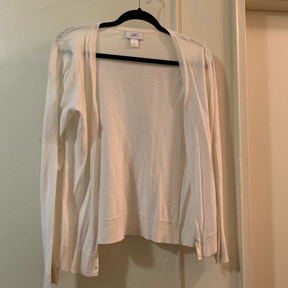 White Cardigan